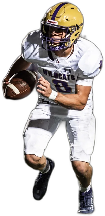 Jett Sheedy in uniform number 8.